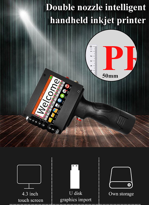 Handheld Inkjet Printer 50MM
