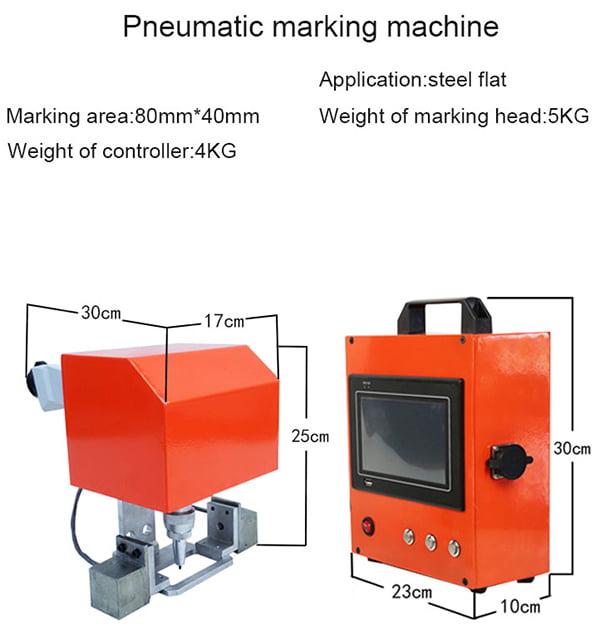 Handheld Dot Pin Marking Machine
