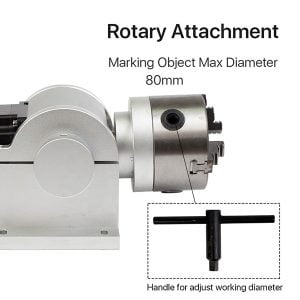Rotary Attachment For Laser Marking