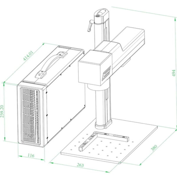 20w laser marking machine