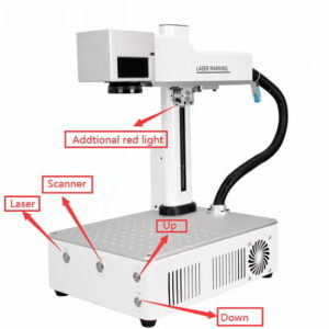 Laser Fiber Marking Machine 20W Max Fiber Laser