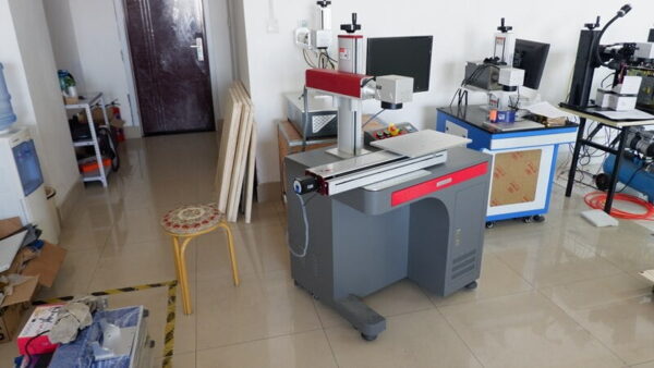 50W Raycus Fiber Laser Marking Machine With Sliding Worktable - Image 4