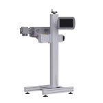 Flying laser marking machine for metal
