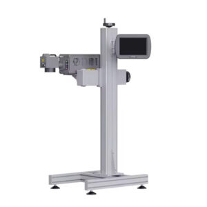 Flying laser marking machine for metal