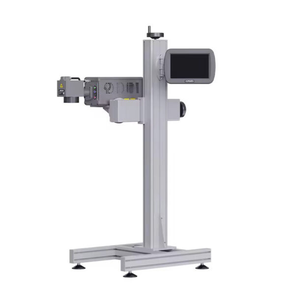 Flying laser marking machine for metal