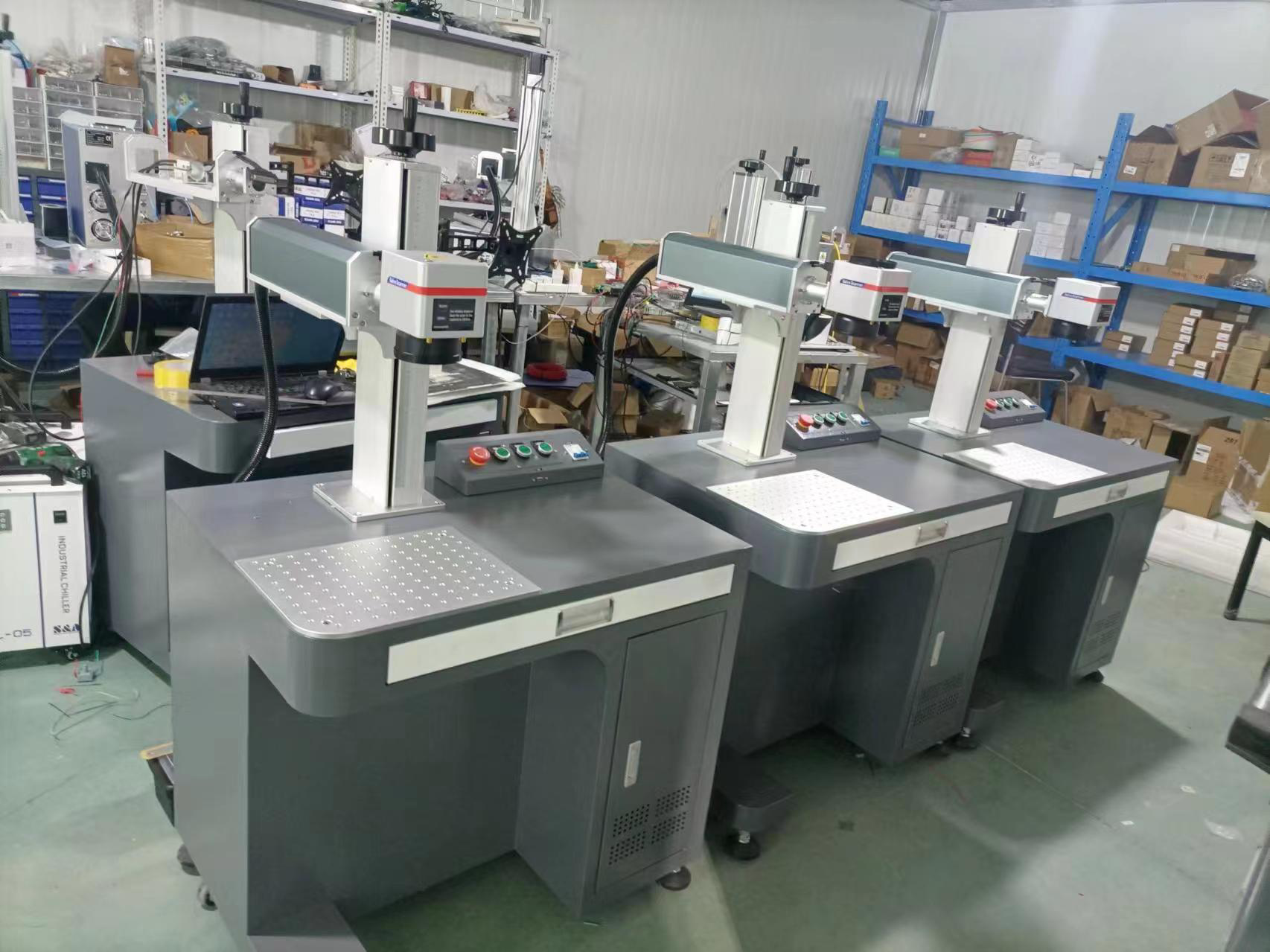 table fiber laser marking machine