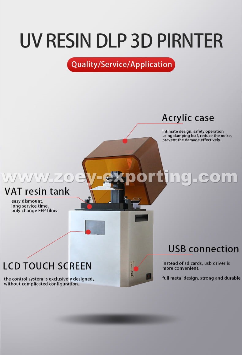 Wax DLP 3d Printer for Jewelry